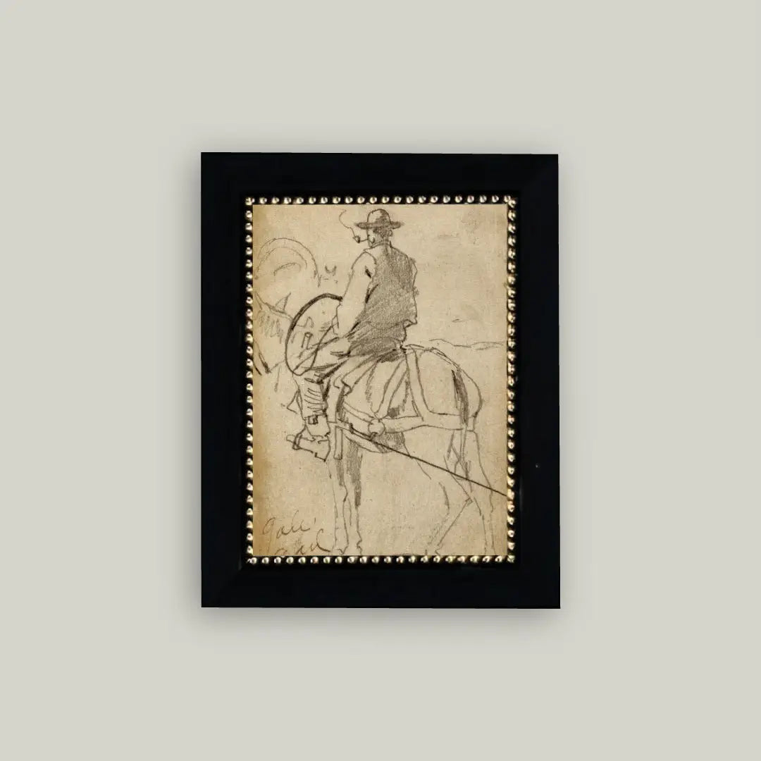 PLH, Man Riding a Horse