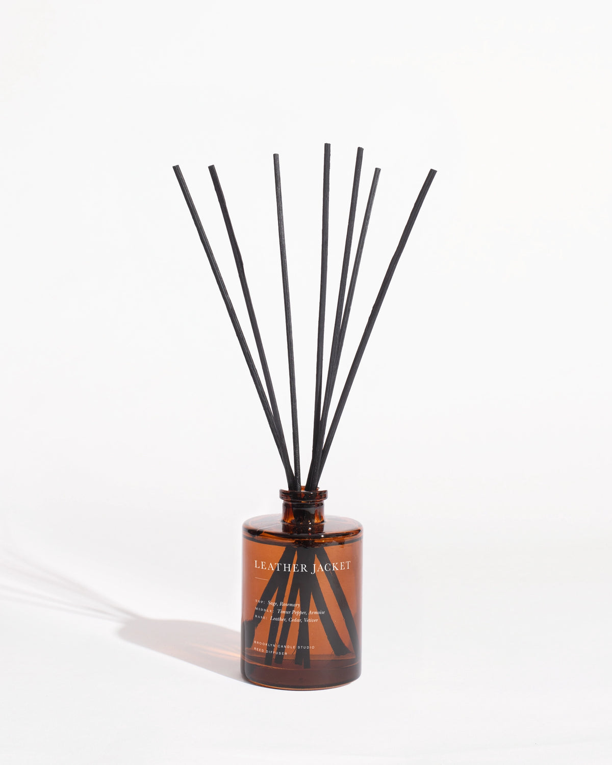 Brooklyn Candle, Leather Jacket Reed Diffuser