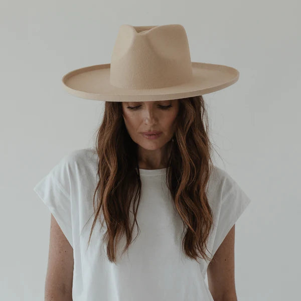 Gigi Pip, Maude Pencil Brim, Cream display picture 1