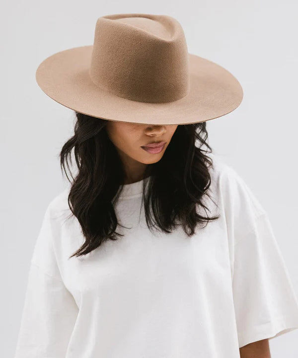 Gigi Pip, Dakota Wide Brim, Brown