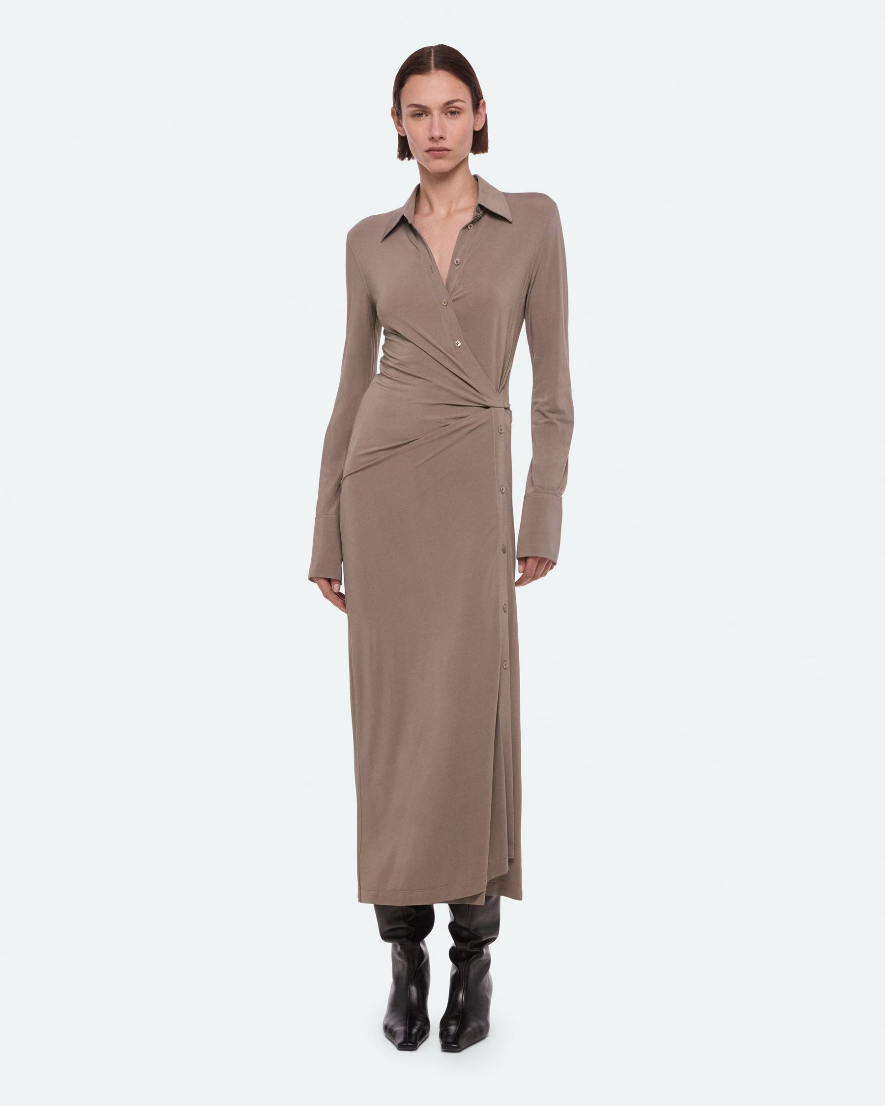 T*様 Helmut Lang 本人期 rolled-up dress shir Helmut Lang, Twisted Shirt Dress