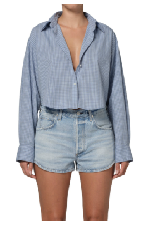 COH, Ana Cropped Shirt