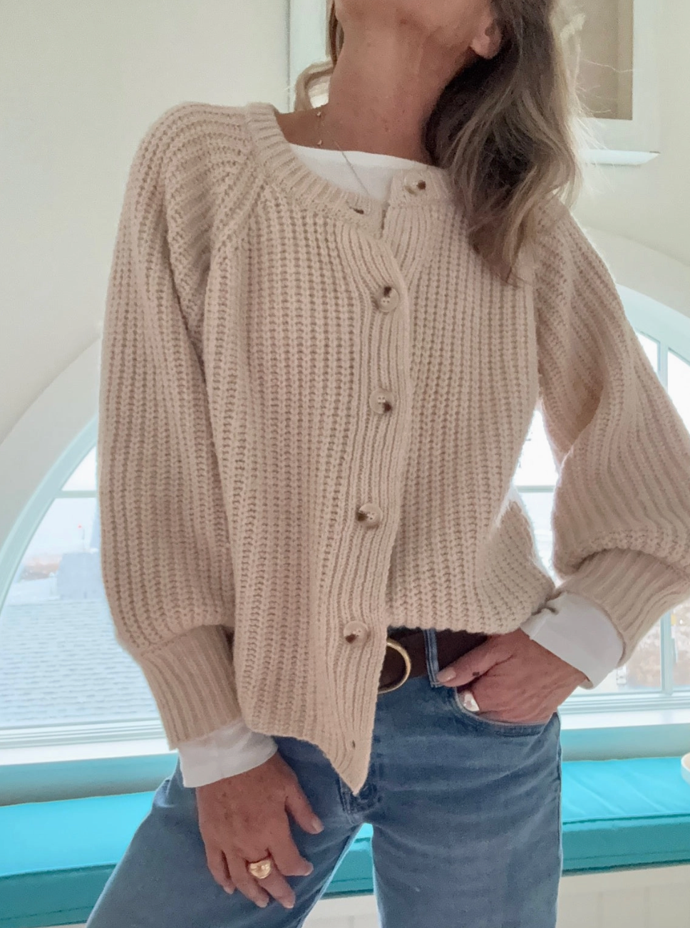 le field, The Capri Cardigan
