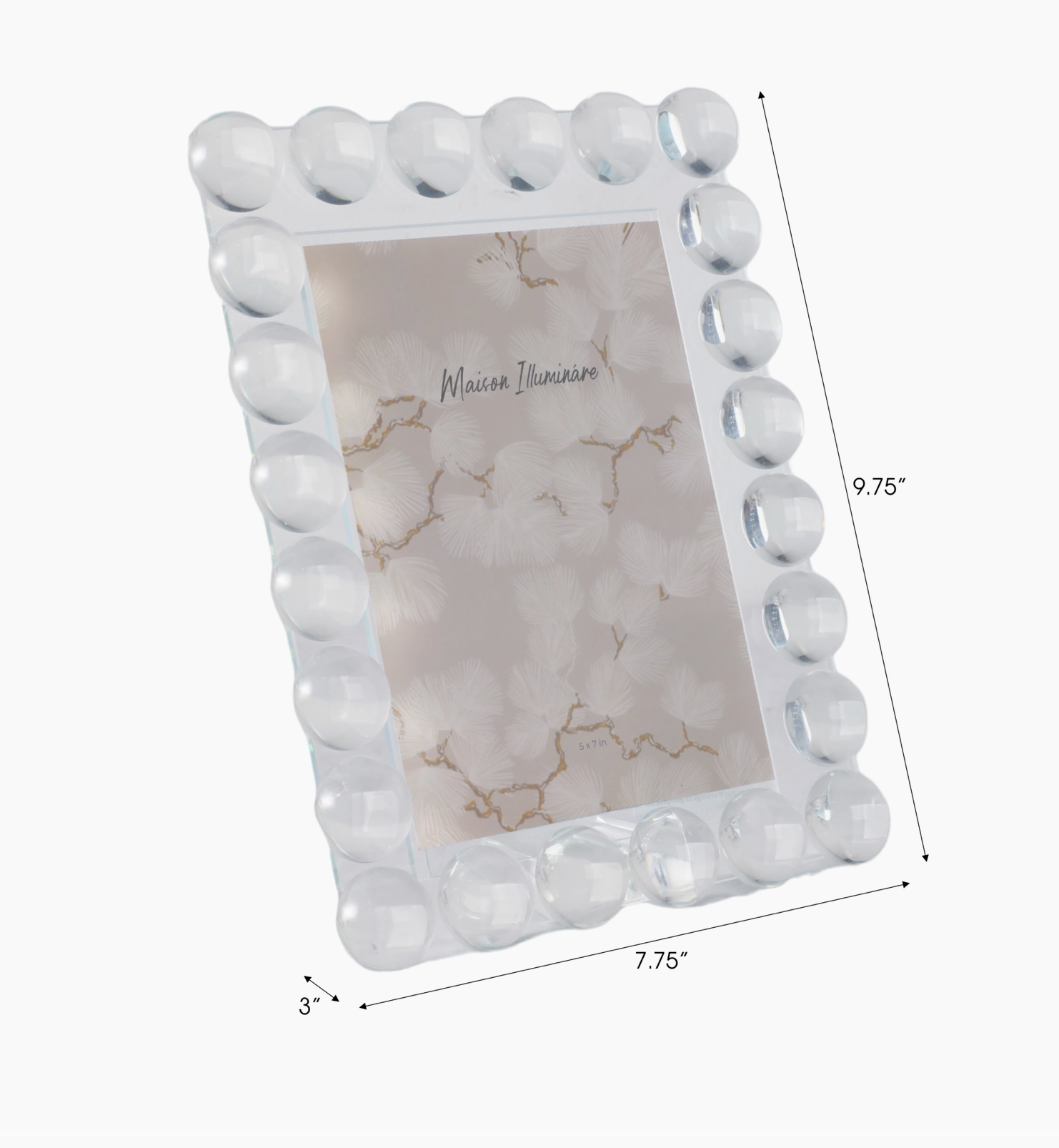 Sagebrook Home, Glass Bubble Frame
