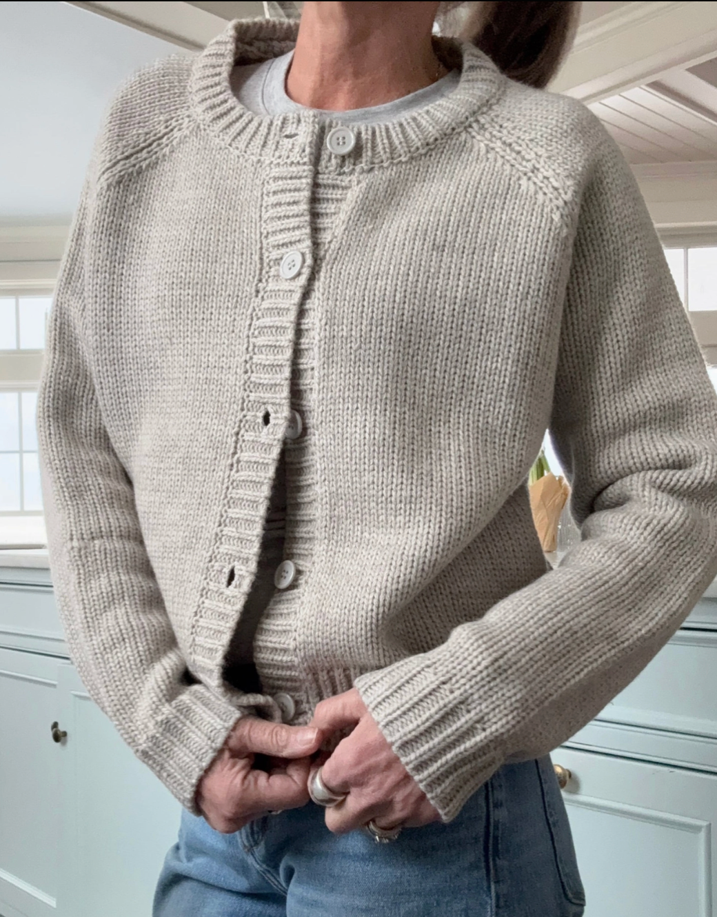 le field, American Flag Cardigan