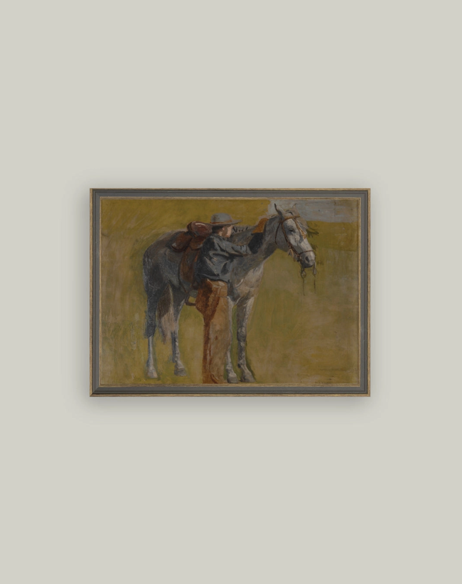 Petal Lane Home, Study for Cowboys
