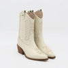 STIVALI, Unstoppable Western Cowboy Boot Off White