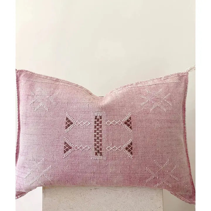 A + R, Marrakesh Cactus Silk Lumbar Pillow