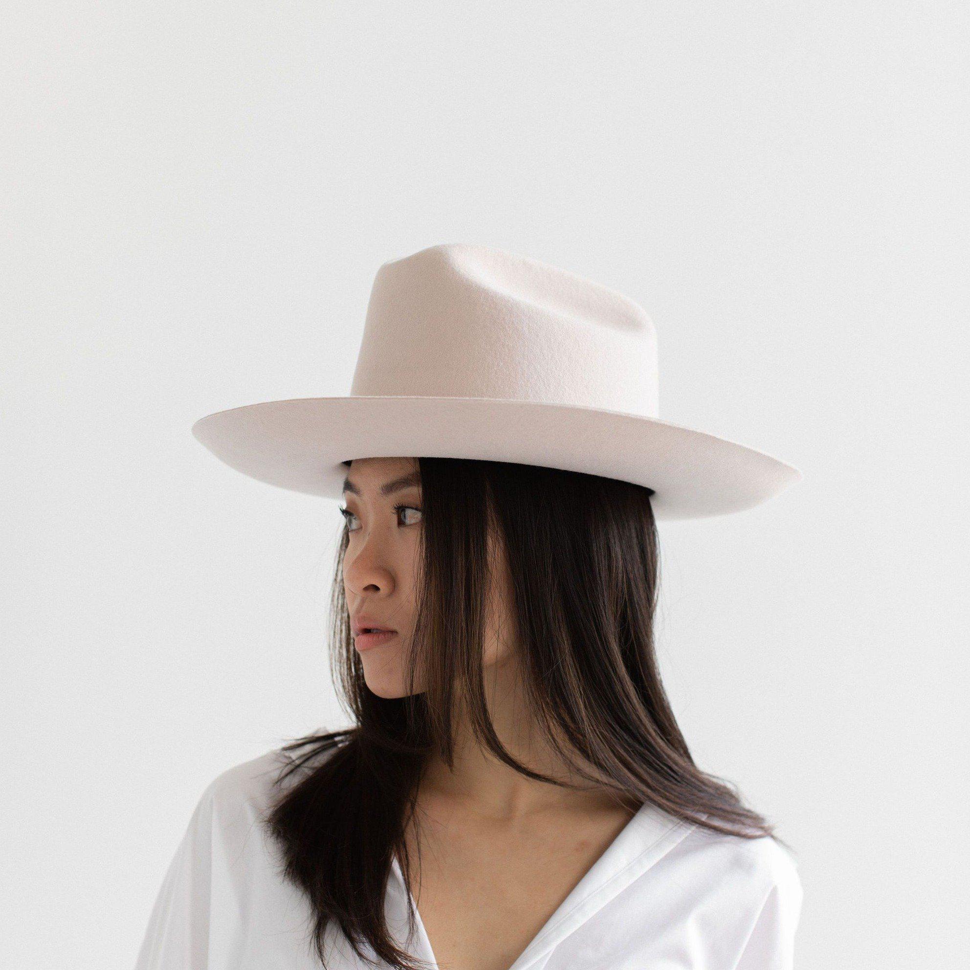 Ezra Upturned Brim, Ivory