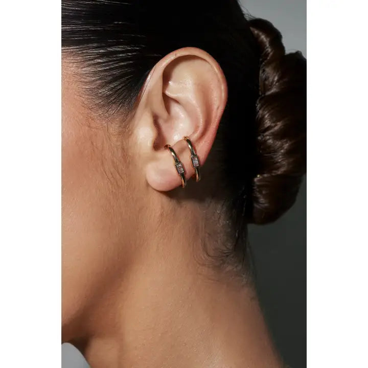 Baguette Stud Earrings