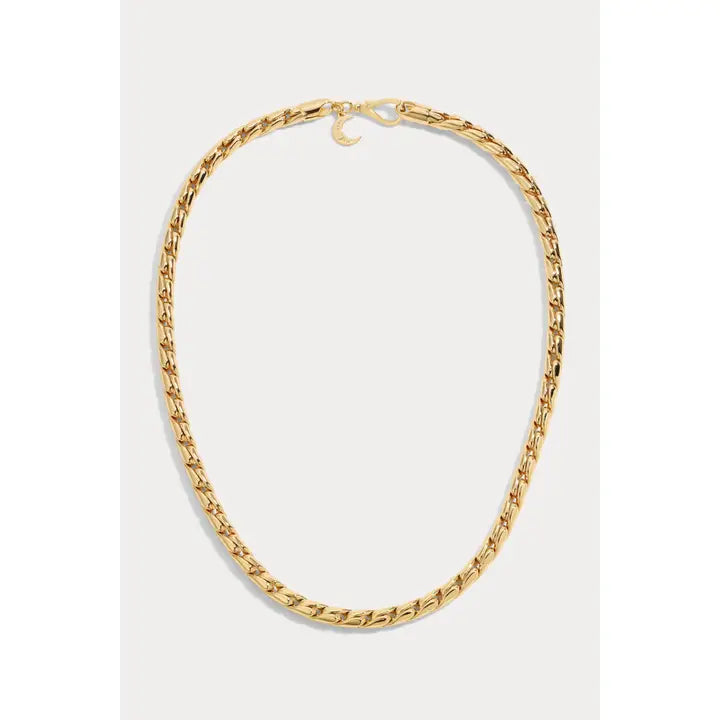 Large Bruna Chain Gold 16''