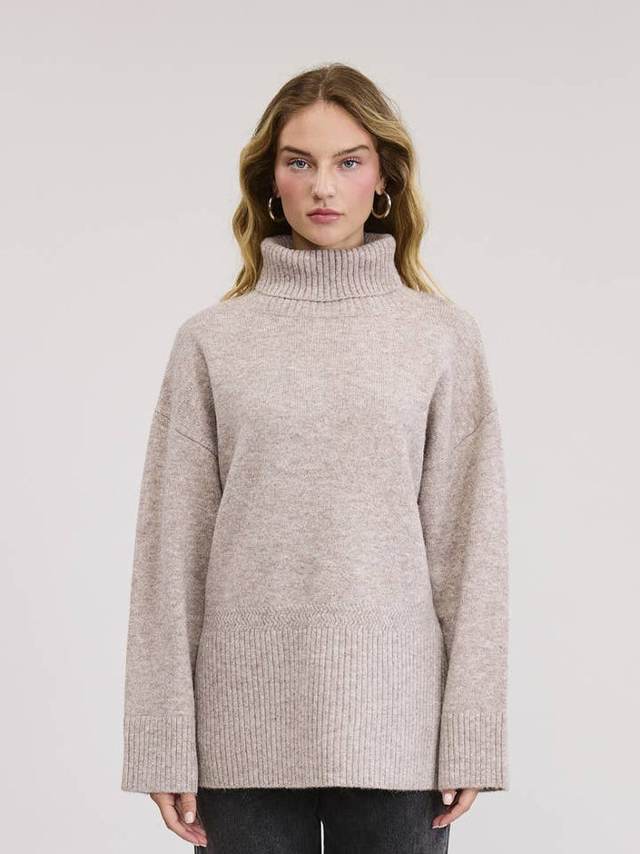 Bonnie - Turtleneck Sweater Pullover