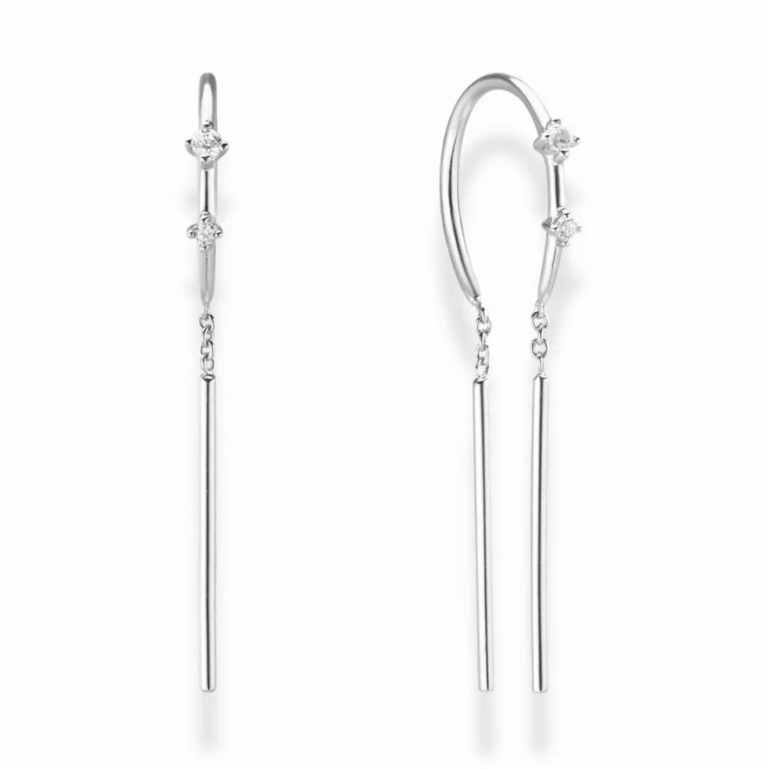 Mod + Jo, Mila Threaders Earrings