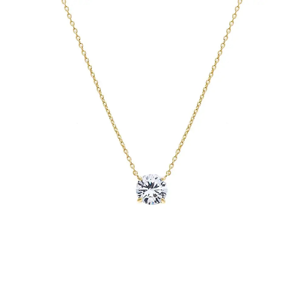 AR, Moissanite Necklace