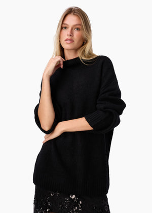 Cami NYC, Catherine Cashmere Blend Sweater, Black