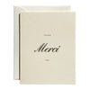Jaymes Paper, Greeting Card - Merci