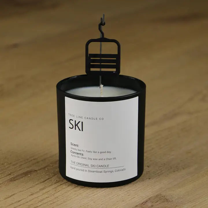 Tree Line Candle Co., Ski Candle