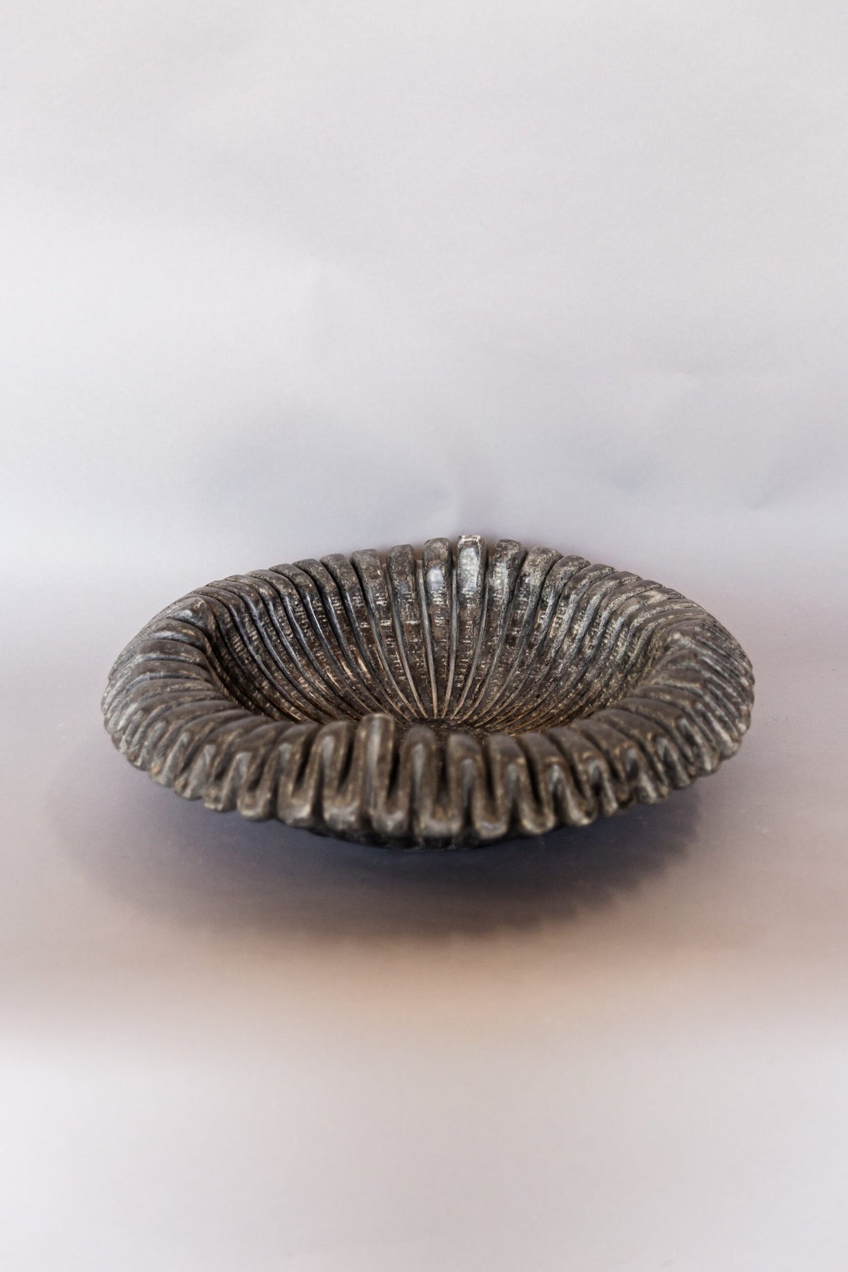 AR, Marble Ruffled Bowl