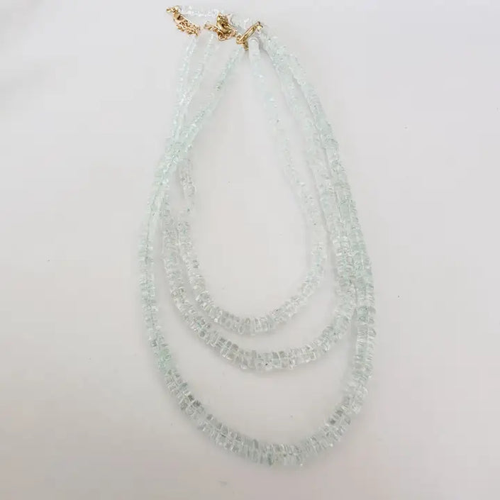 Sky Blue Topaz Necklace