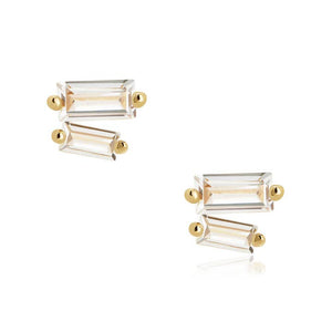 Mae Baguette Studs