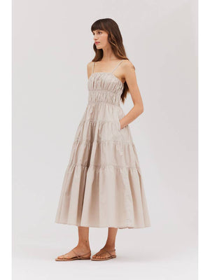 Lucy - Tiered Midi Dress