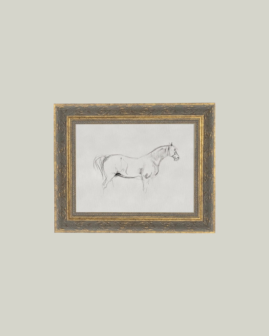 Petal Lane Home, Horse Sketch
