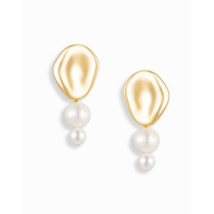 Farrah Pearl Drop Earrings