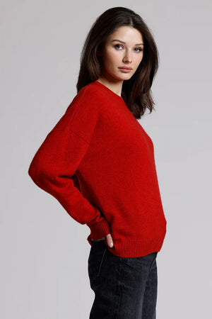 Minnie Rose, Oversized Cashmere Crew