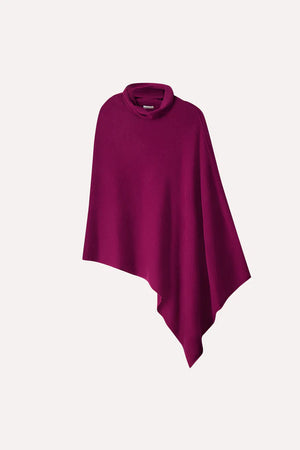 Minnie Rose, Cashmere Funnel Neck Ruana