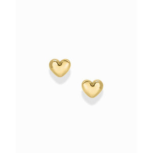 Charlotte Mini Heart Studs