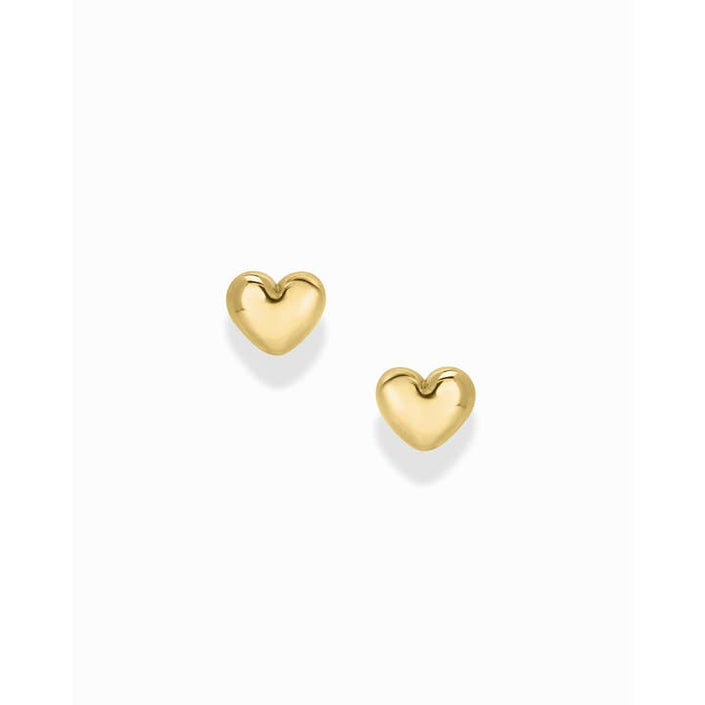 Charlotte Mini Heart Studs