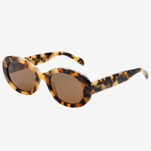 Freyrs Eyewear, Aria Acetate Womens Oval Sunglasses