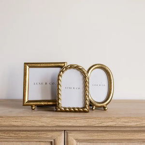 Luxe B Co, Brass Photo Frame