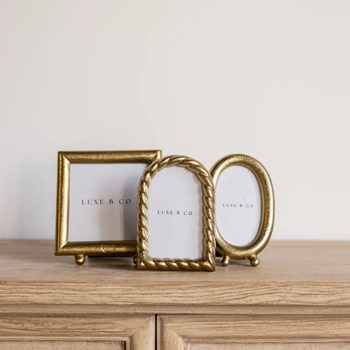 Luxe B Co, Brass Photo Frame