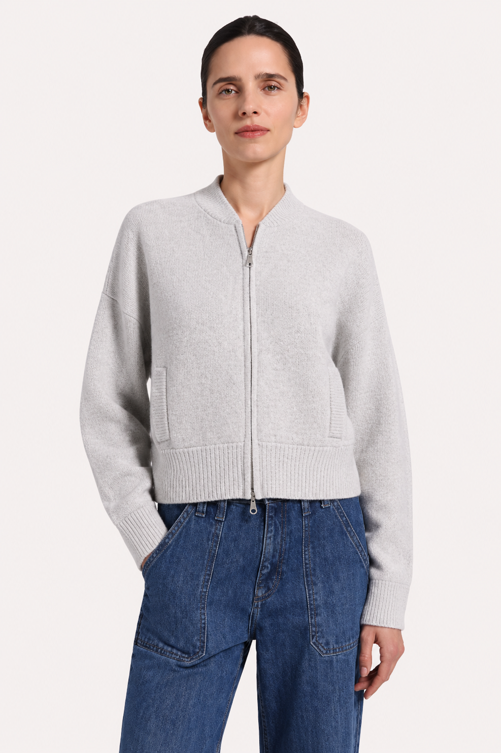 MR, Cashmere Bomber, TS