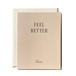 Jaymes Paper, Greeting Card - Feel Better Soon