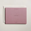 Jaymes Paper, Greeting Card - I Love You