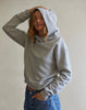 Heart Hoodie, Grey