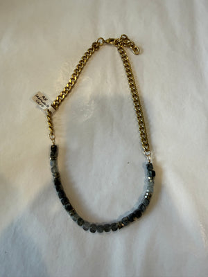 Rachel Nathan, Labradorite & Larvikite Curb