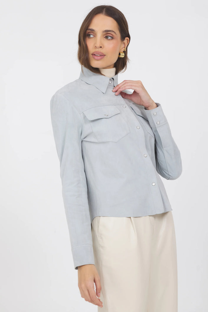 Jakett, Rowan Suede Shirt