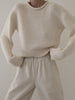 Mabel - Rolled Neck Sweater, Ivory