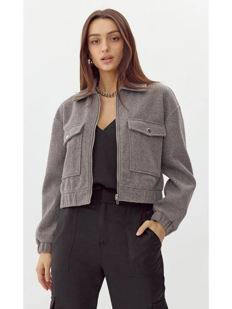 Melie - Wool Bomber