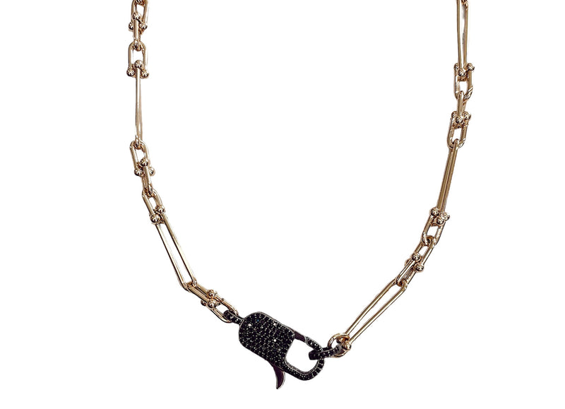 Rocky - Mini Lock Necklace