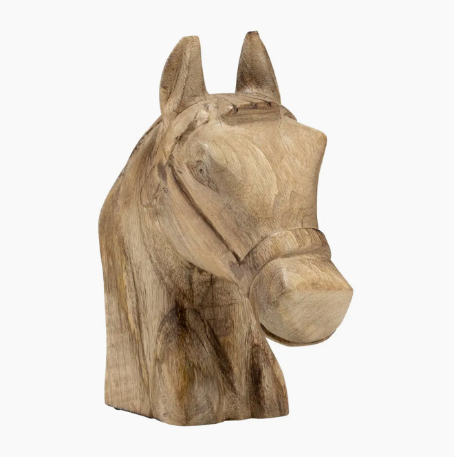 Sagebrook Home, Horse Head Figurine