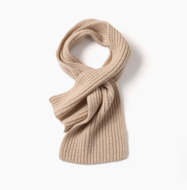 elenomad, Keyhole Cashmere Ribbed Scarf