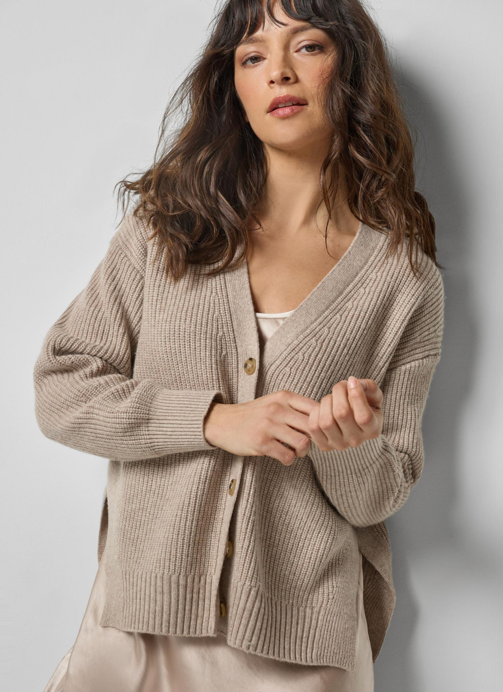 Lilla P, Side Vent Cardigan