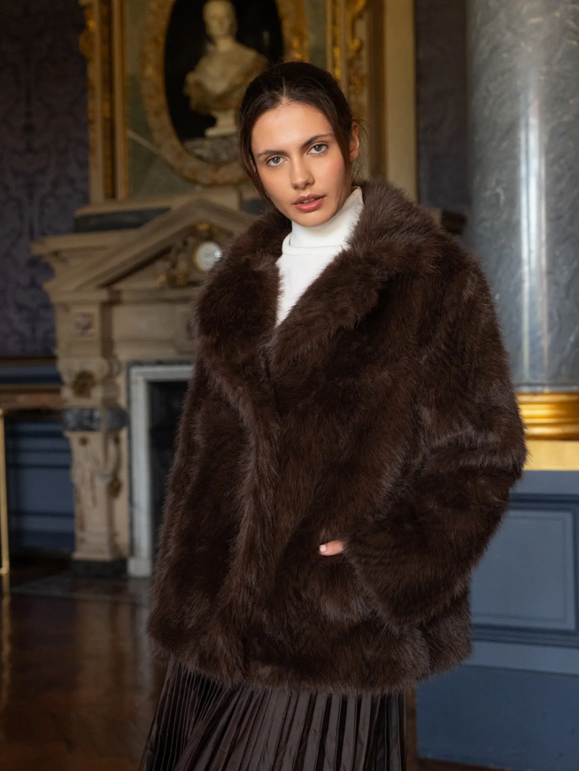 Choklate Paris, Faux Fur Coat