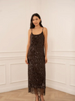Choklate Paris, Sequin + Lace Dress