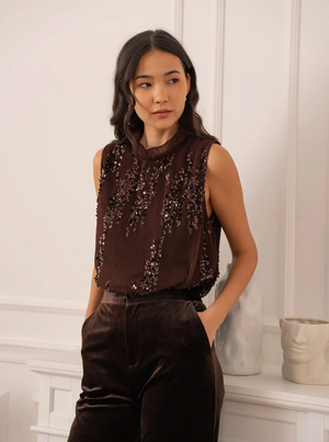 Choklate Paris, Sequin Tank Top