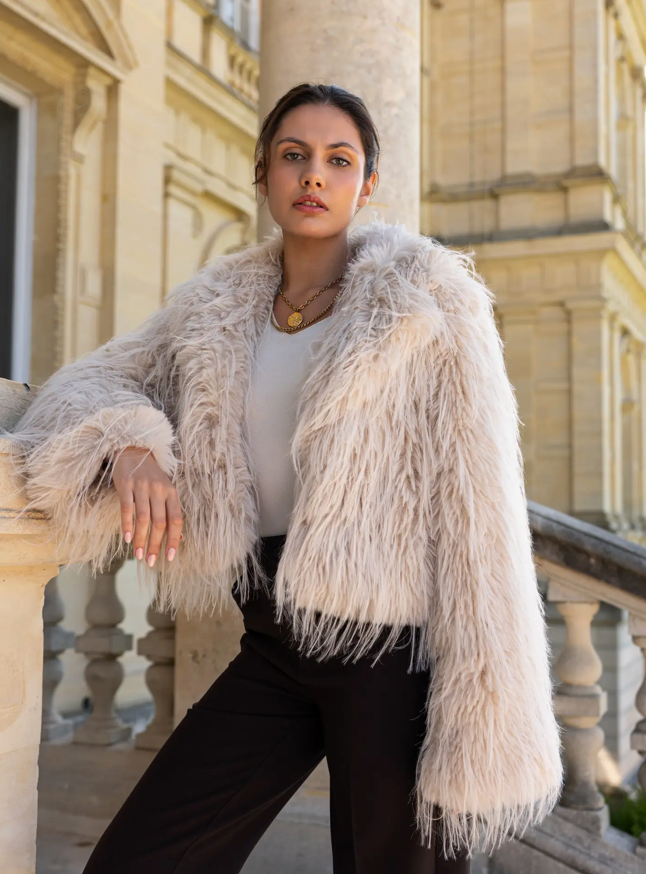 Choklate Paris, Stockholm Faux Fur Jacket